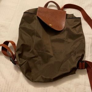 Longchamp backpack-brown